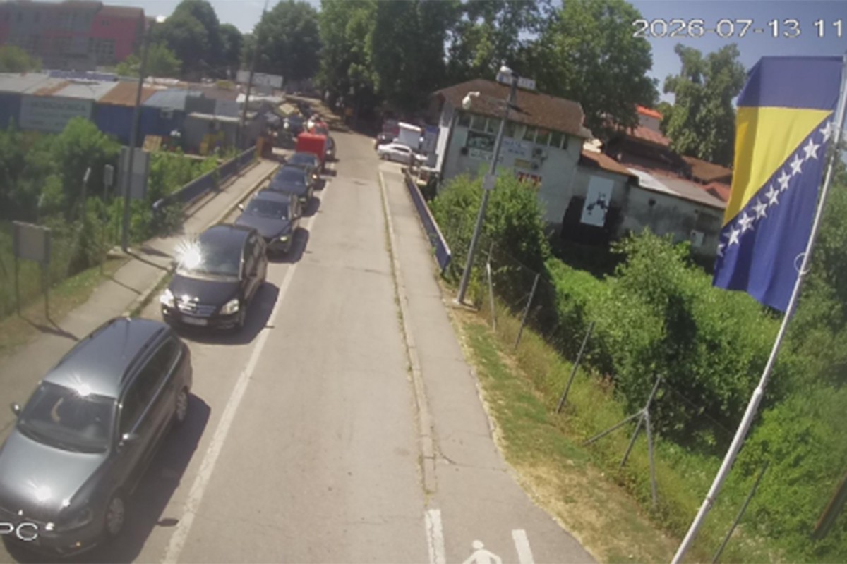 Gužve na izlazu iz BiH