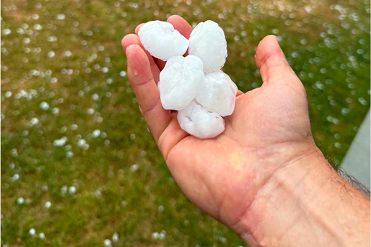 Olujno nevrijeme pogodilo Sloveniju: Padao led veličine oraha
