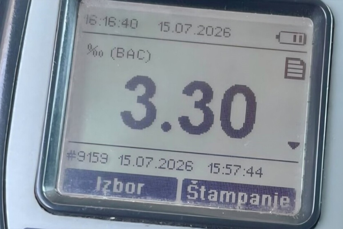 Državljanin BiH uhapšen u Crnoj Gori: Vozio s 3,30 promila alkohola