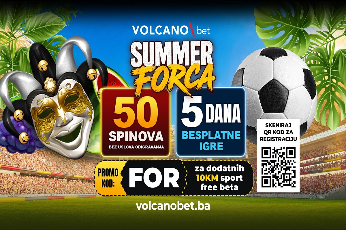 Ljeto počinje uz Volcanobet: Stigla je Summer Forca