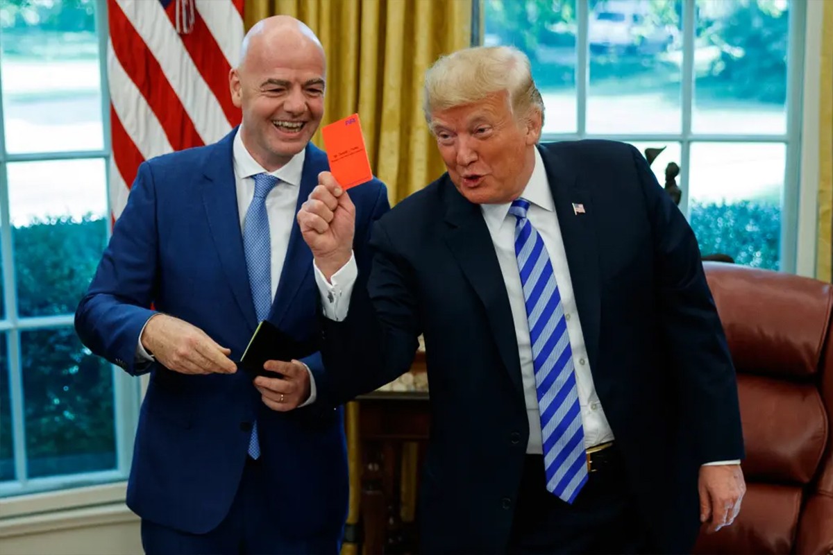 Tramp želi Infantina na čelu Ujedinjenih nacija