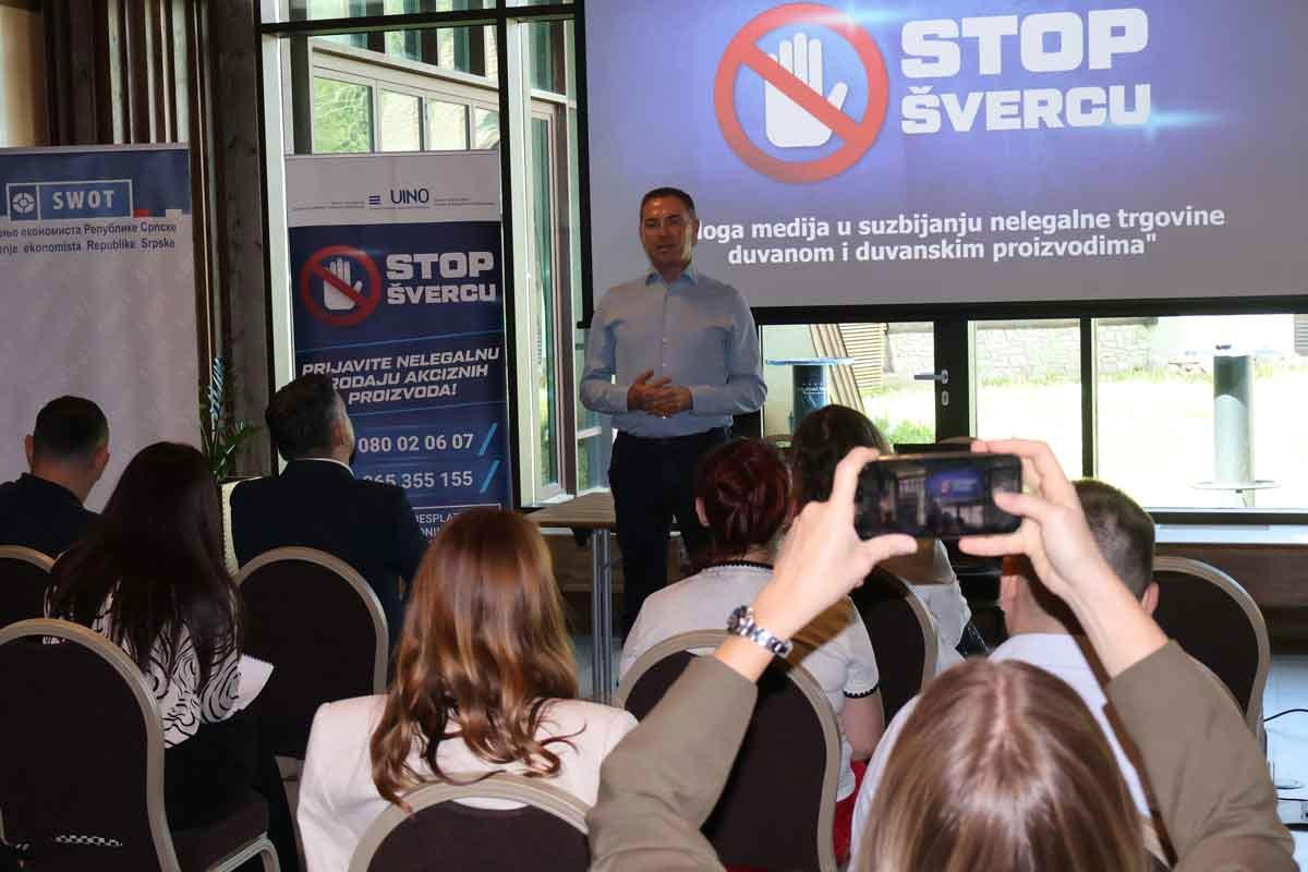 Švercovani duvan štetan 
za zdravlje i ekonomiju