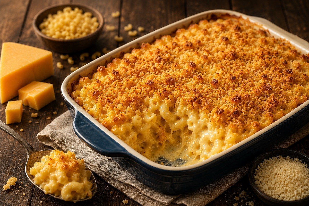 Zapečeni makaroni sa sirom: Kremast i hrskav recept
