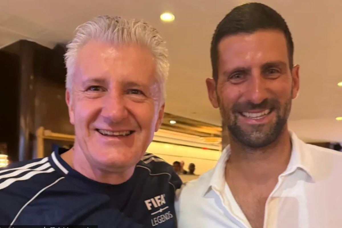 Legendarni hrvatski fudbaler sreo Đokovića, nastala moćna fotografija