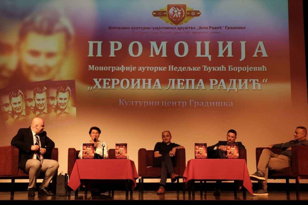 Predstavljena monografija o narodnom heroju Lepoj Radić