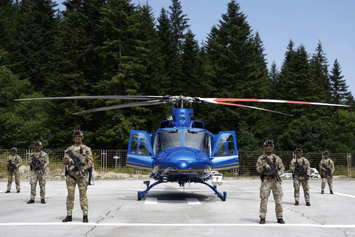 Predstavljen prvi helikopter MUP-a KS i formirana Helikopterska jedinica