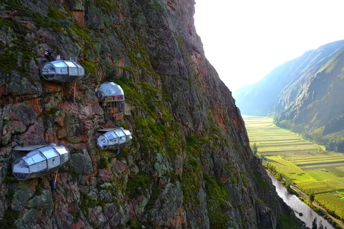 Neobični hotel 400 metara iznad peruanskih planina (FOTO, VIDEO)