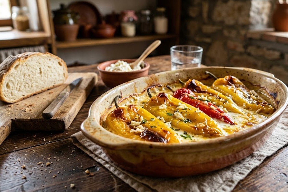 Pečene paprike s kajmakom: Starinski recept koji osvaja