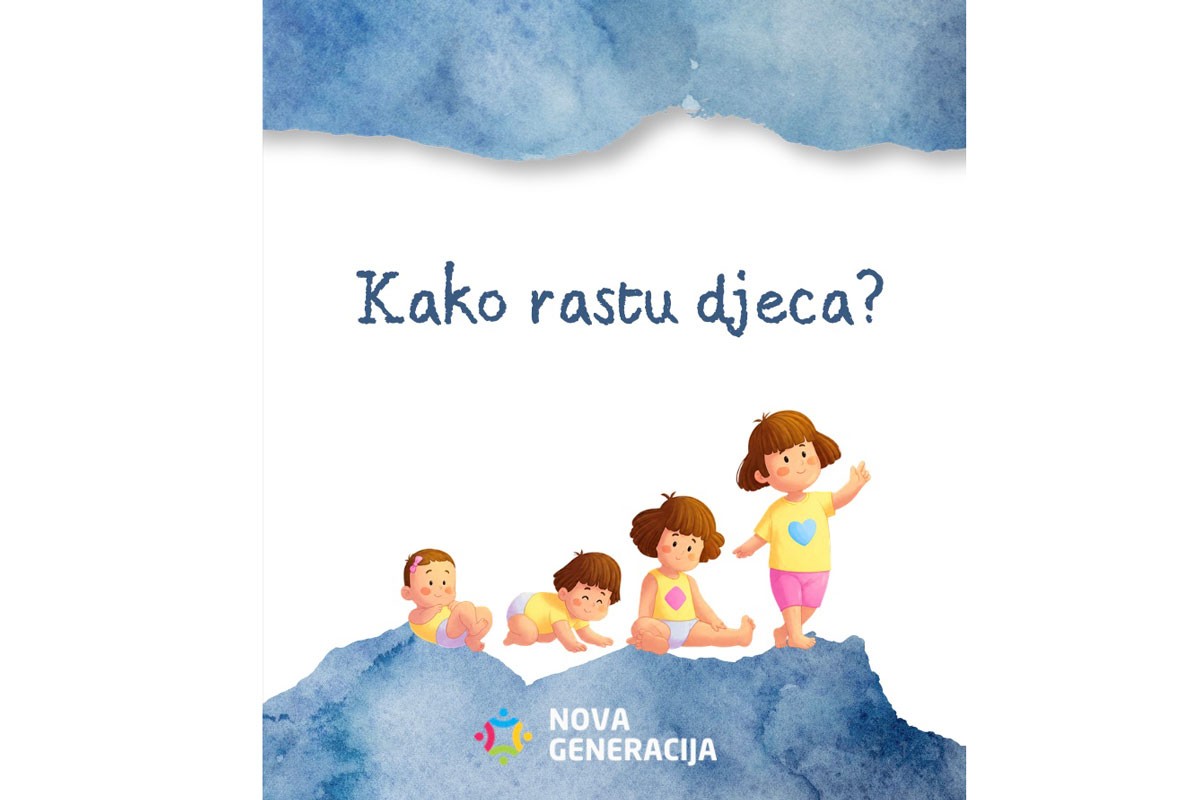 Besplatan priručnik "Nove generacije": Kako rastu djeca?