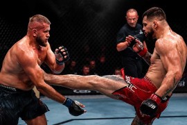 Aleksandar Rakić srušio neugodnog Poljaka i zapalio Arenu (VIDEO)