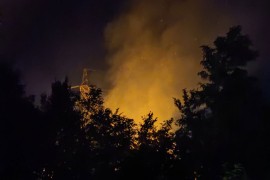 Požar iznad banjalučkog sela Barlovci: Vatra zahvatila šumu ...