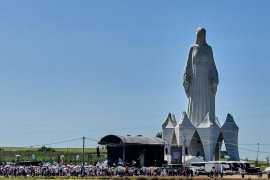 Postavljena najviša statua Djevice Marije u Evropi