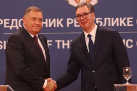 Dodik podržao Vučića: Njegova pobjeda je i pobjeda Srpske