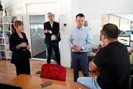 Goran Maričić posjetio "Nezavisne novine"