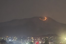 Ponovo se aktivirao požar na Trebeviću iznad Sarajeva (VIDEO)