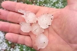 Snažno nevrijeme u Potkozarju: Led veličine jajeta uništavao sve ...