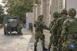Grčke snage EUFOR-a izvele vježbu u Ambasadi Grčke u Sarajevu