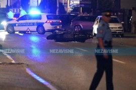 Udes u Bijeljini: Povrijeđen motociklista, blokiran saobraćaj