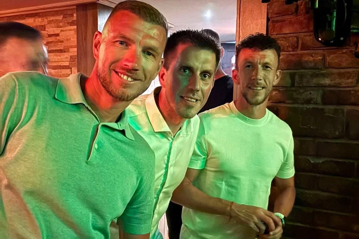 Džeko i Perišić zajedno u Sarajevu: Kapiten uživa pred novu sezonu