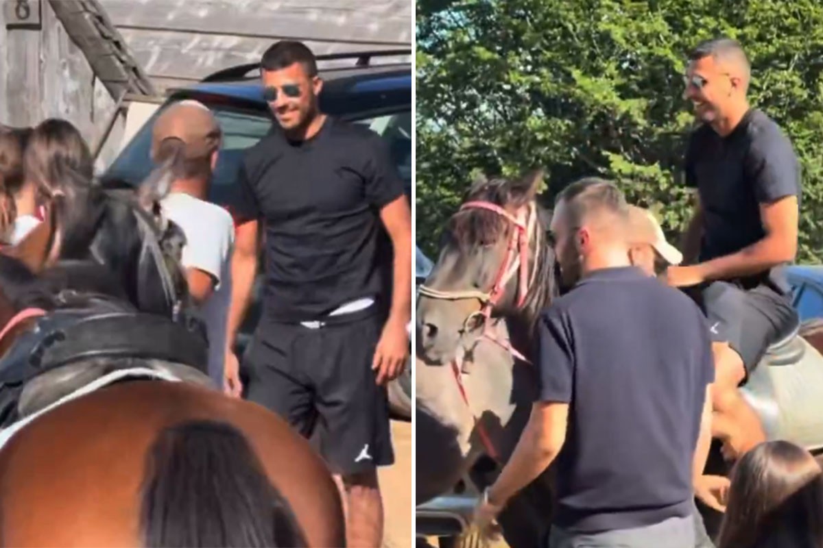 Španska fudbalska zvijezda u Crnoj Gori: Rodri jaše konje i uživa na Durmitoru (VIDEO)