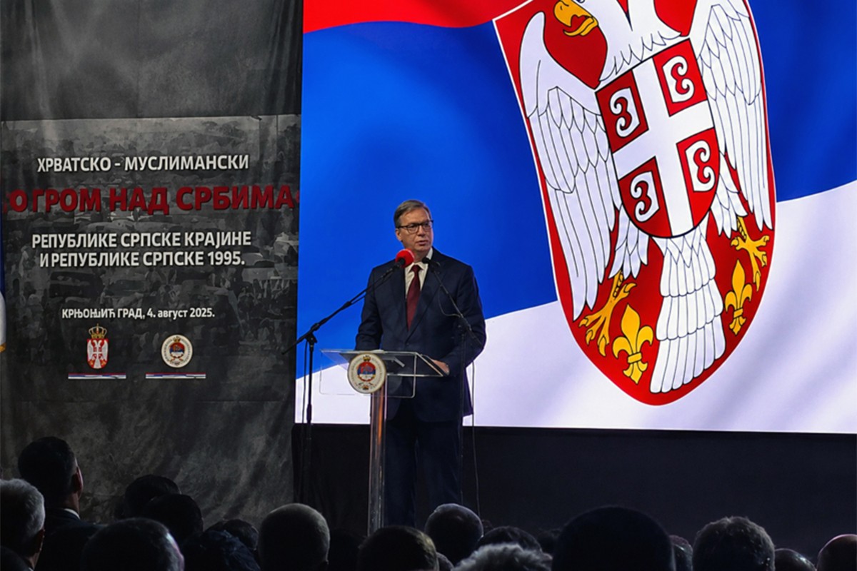 Vučić: Garantujem da Srbija više nikada neće dozvoliti "Oluju"