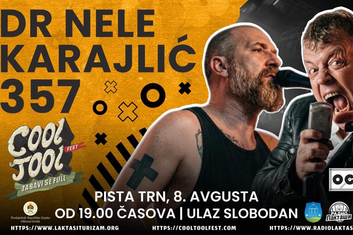 Nele Karajlić i "357" na Cool Tool Festu