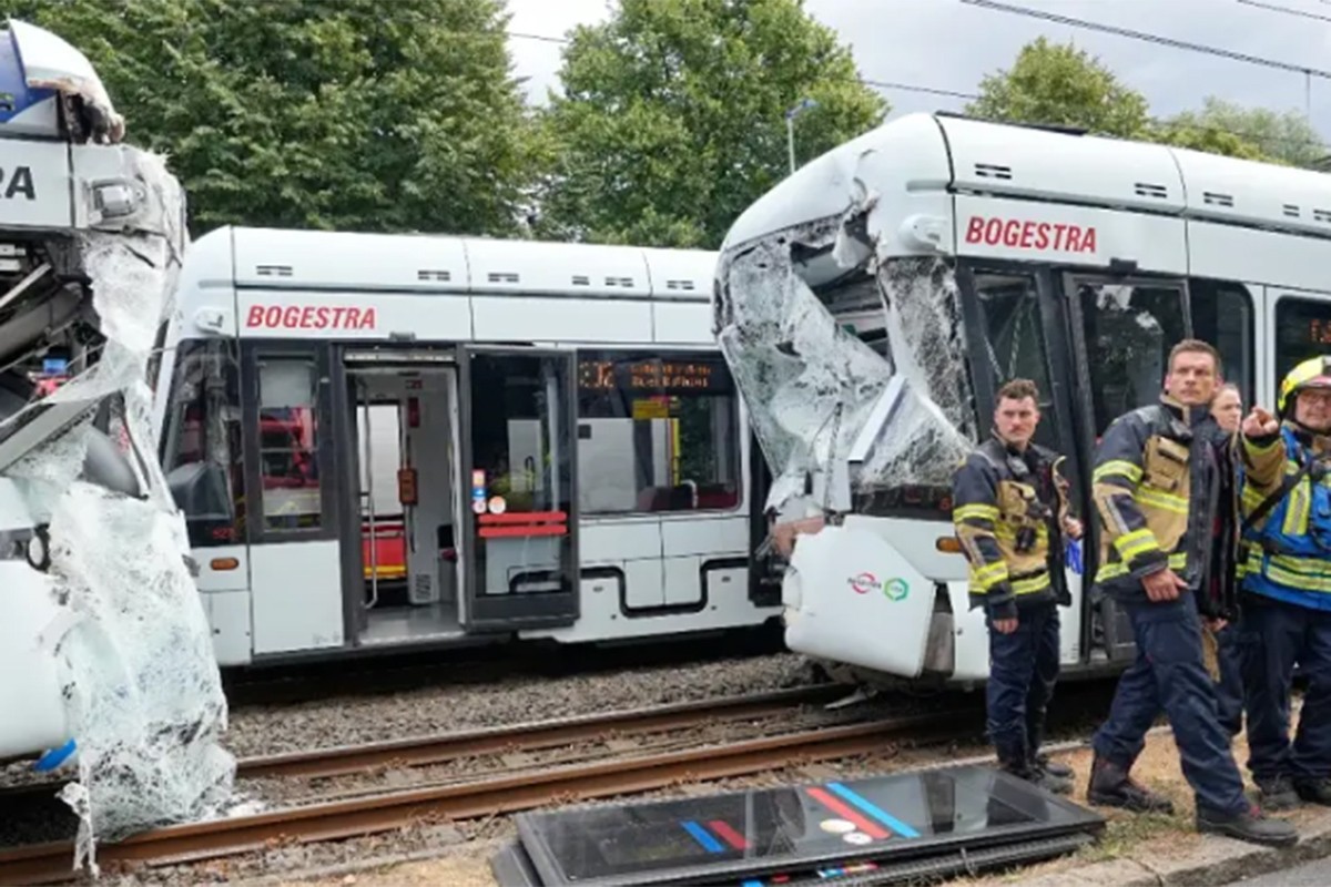 Sudar dva tramvaja u Njemačkoj, više od 25 povrijeđenih