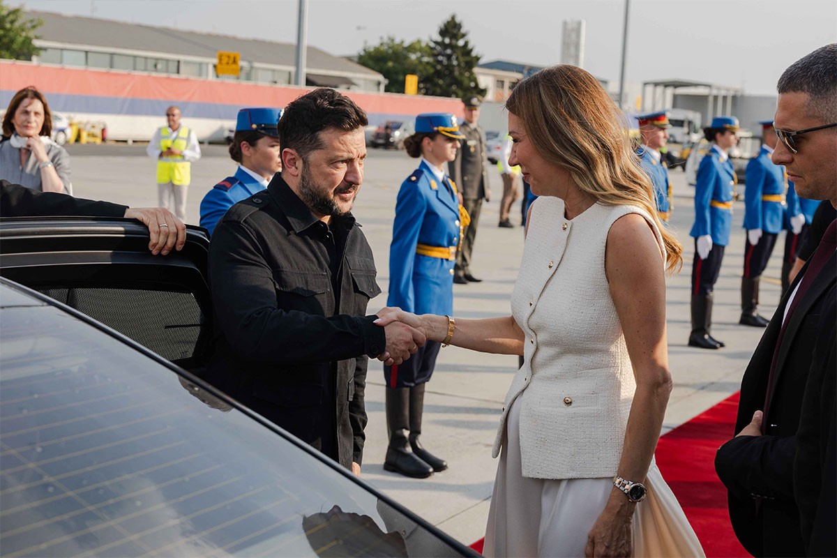 Zelenski stigao u Beograd: "Zakazani važni razgovori"