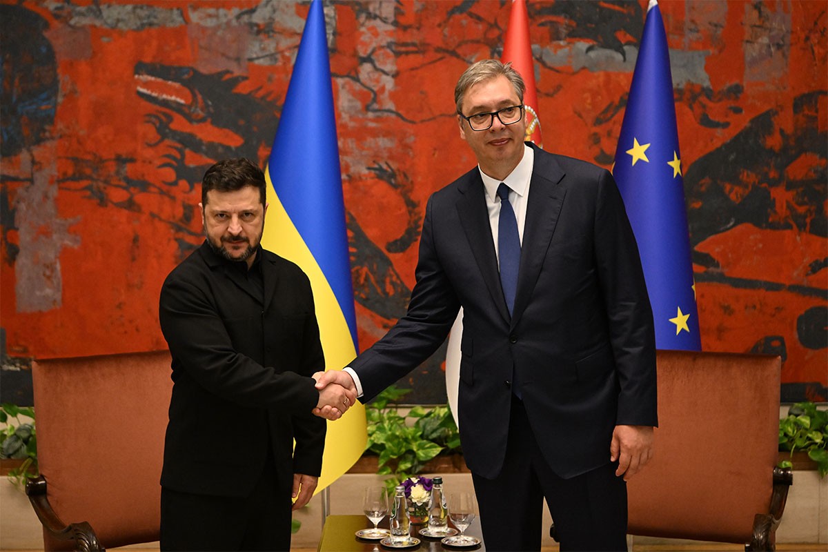 Vučić nakon sastanka sa Zelenskim: Srbija podržava teritorijalni integritet Ukrajine