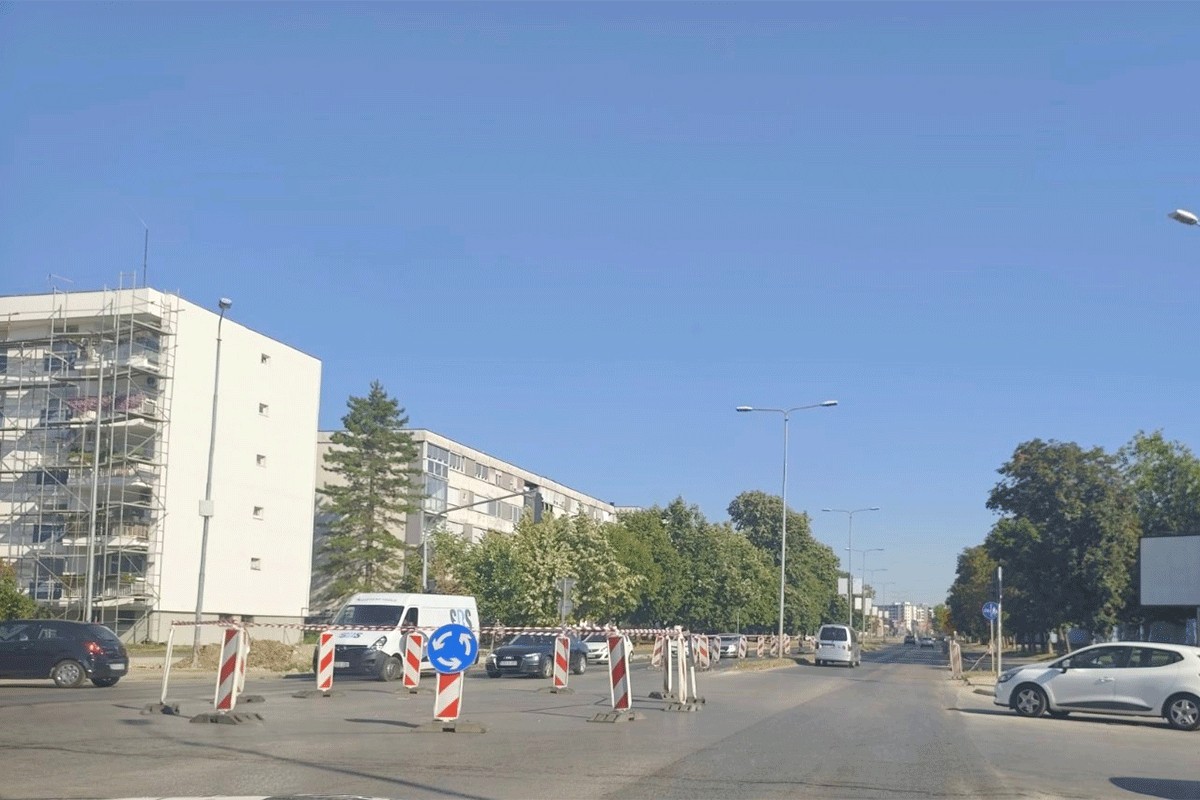 Postavljen privremeni kružni tok kod "Audi servisa"  u Banjaluci