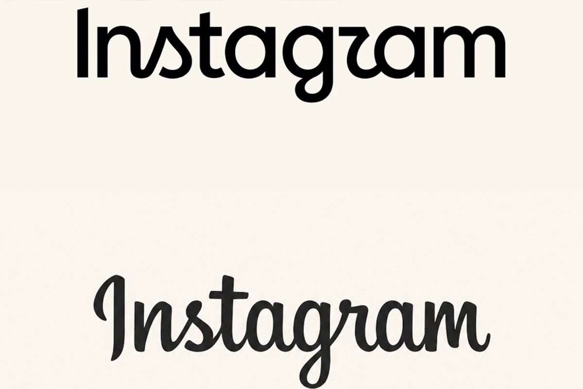 Instagram predstavio novi tekstualni logo