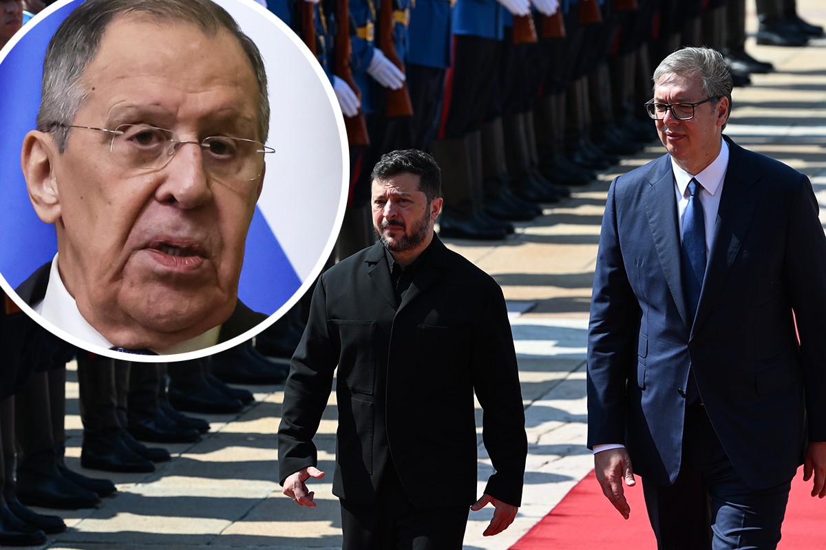 Lavrov o posjeti Zelenskog Beogradu: Srbija trpi pritisak EU