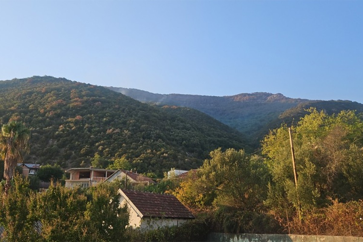 Aktivni požari kod Herceg Novog i na području Ulcinja