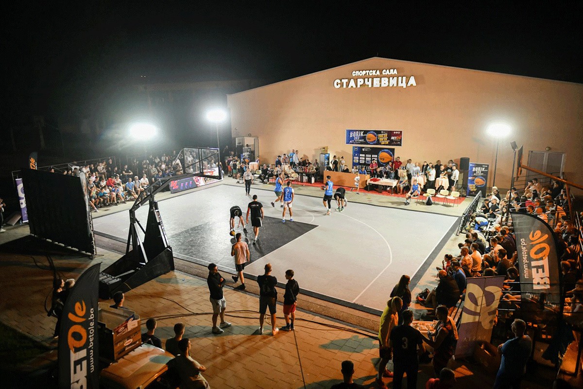 Jubilarni peti "Borik basket 3x3" 29. i 30. avgusta