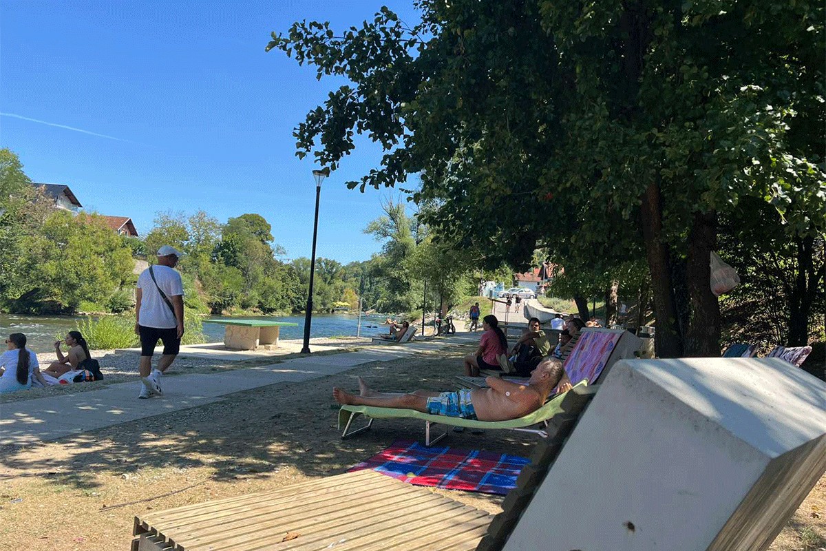 Banjalučani ljeto provode i na gradskim plažama