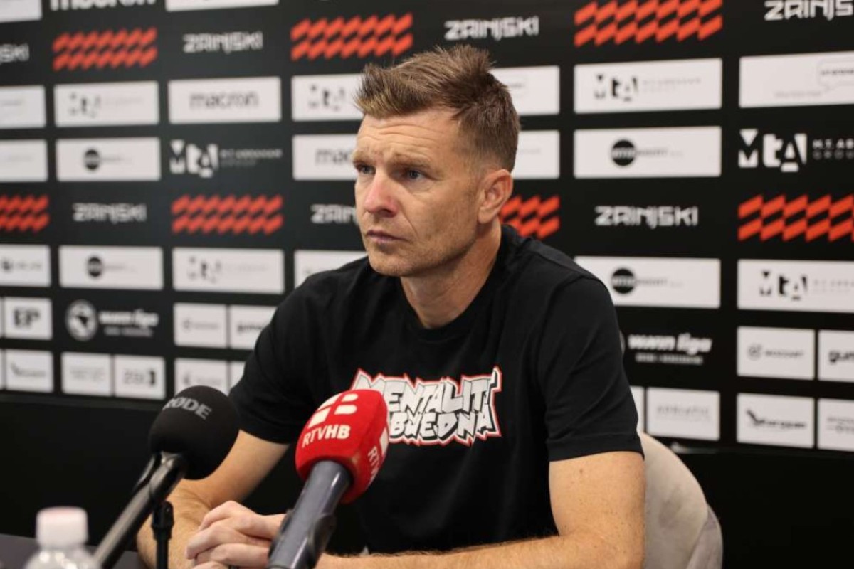 Rožman pred Željezničar: Veseli me želja igrača da budu još bolji