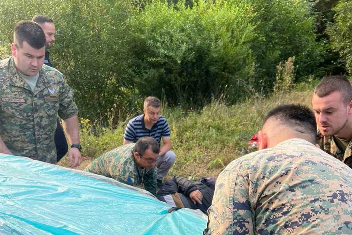 Medicinski tim OS BiH slučajno naišao na nesreću: Odmah reagovali (FOTO)