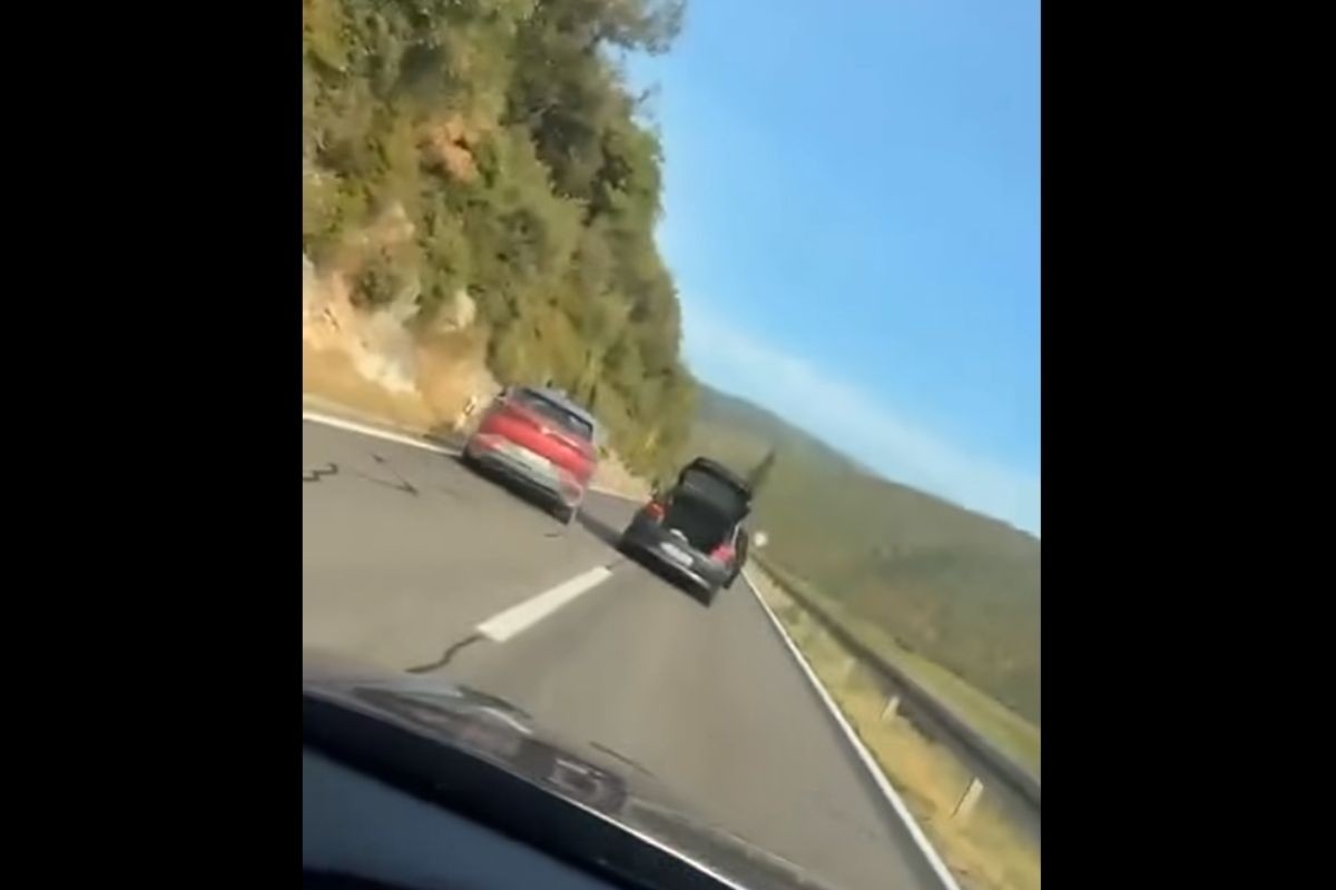 Nevjerovatna scena u Hrvatskoj: Muškarac za dlaku izbjegao tragediju (VIDEO)