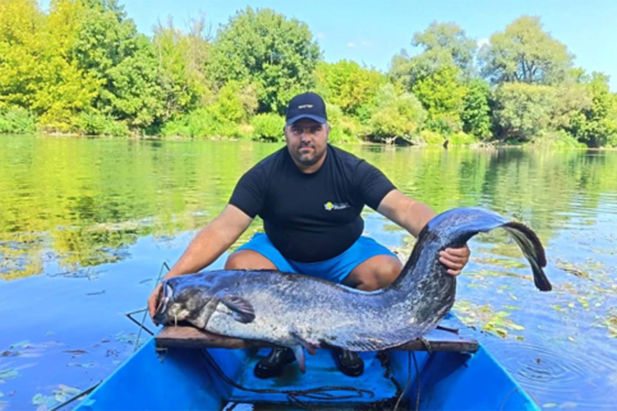 U rijeci Uni upecao soma od 42 kilograma