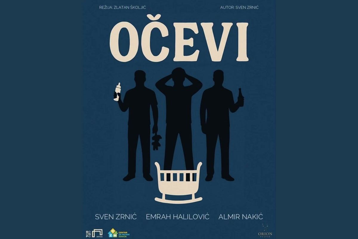 "Očevi" premijerno u BNP-u Zenica: Priča o očinstvu i prijateljstvu
