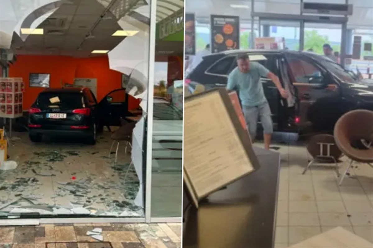 Autom uletio u kafić na odmaralištu na auto-putu u Hrvatskoj