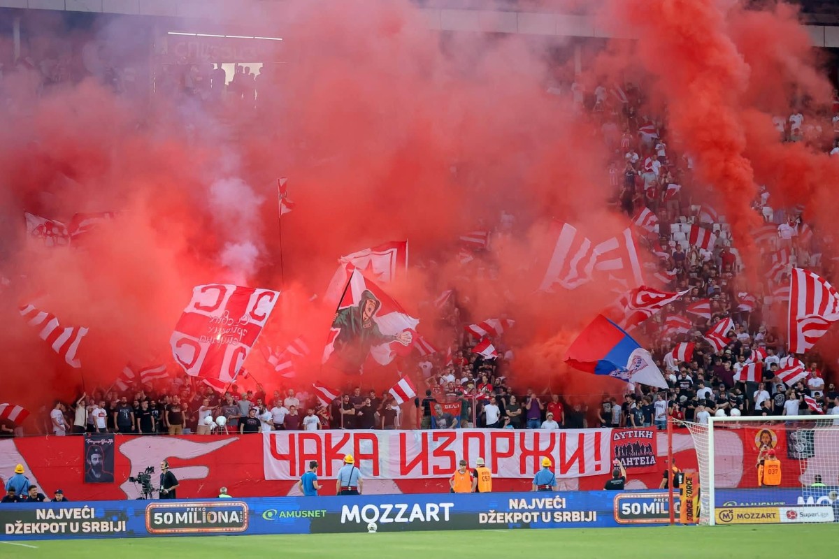 UEFA žestoko kaznila Crvenu zvezdu: Skoro 100.000 evra i zatvaranje tribine!
