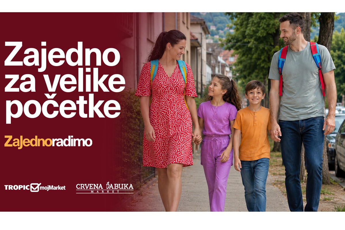 Tropic Maloprodaja i ove godine uz roditelje i prvačiće: Zajedno za velike početke