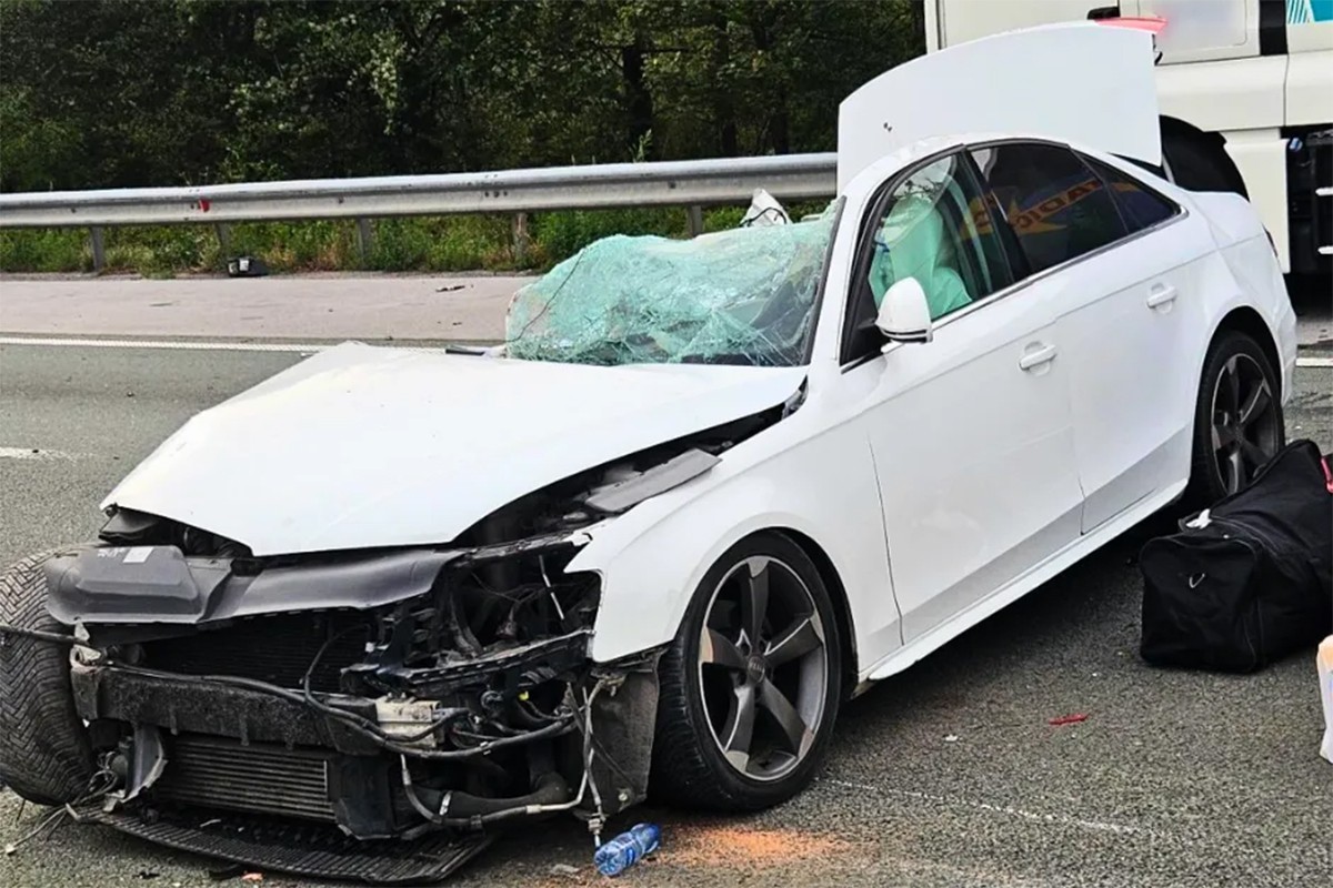 Poginuli dvoje djece i žena u Sloveniji: Audi udario u kamion vozača iz BiH (FOTO)