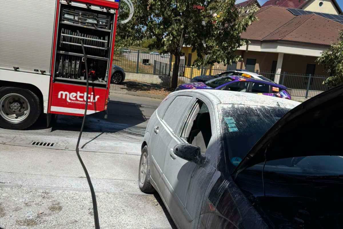 Gorio automobil u Banjaluci