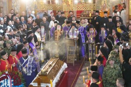Patrijarh služi opijelo Ratku Mladiću