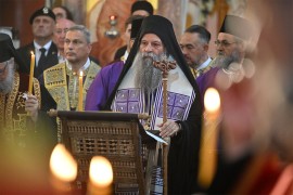 Šta je patrijarh Porfirije poručio tokom opijela Ratku Mladiću