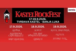 "Kastel Rock Fest" od 17. do 19. septembra: Objavljena mapa festivala