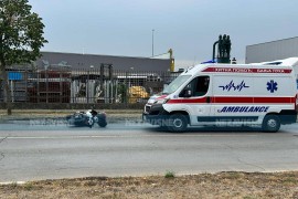 Policija o udesu u Banjaluci: Motociklista povrijeđen, prevezen na UKC ...