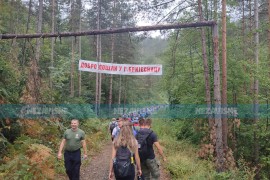 "Stazom egzodusa" Srbi poslali poruku: Vozuća neće biti zaboravljena ...